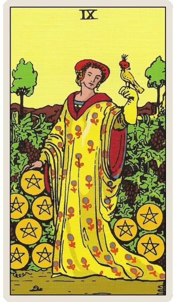 Selected card